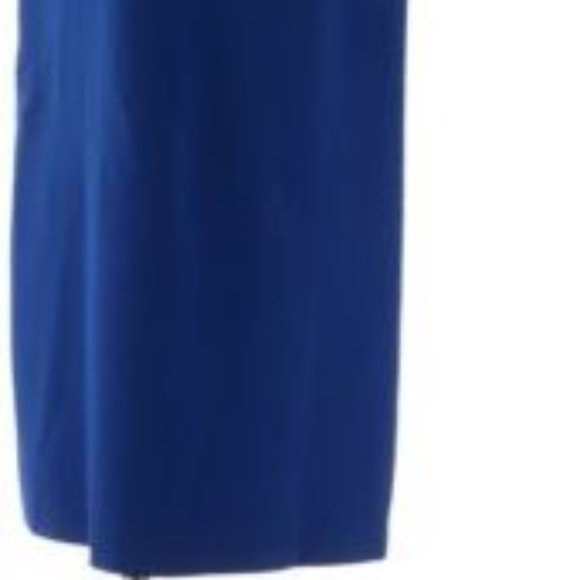 NWT DENIM&CO COLOR-BLOCK LAPIS BLUE MAXI DRESS XXS - Picture 10 of 13